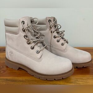(Never Worn) - Timberland Women's Light Tan Combat Boots